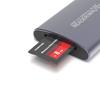 USB Type C All In One Card Reader Micro SD TF XD CF M2 MS Card Viewing Adapter Aluminum Alloy Memory 6 In 1 Card Writing Dongle