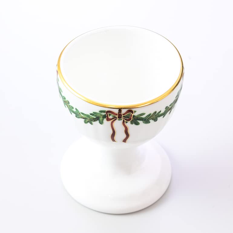 Royal Copenhagen Star Fluted Egg Cup Pair Christmas 2503703 1017458 [Item]