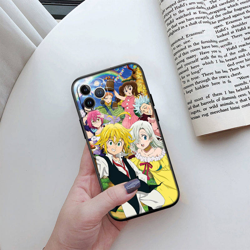 IR24 Sedm smrtelných hříchů Kryt na telefon pro Samsung S20 S21 S22 S23 S24 FE Ultra Plus Lite S21S A55 A07 A17 F06 F16 M06 M16 M56 A36