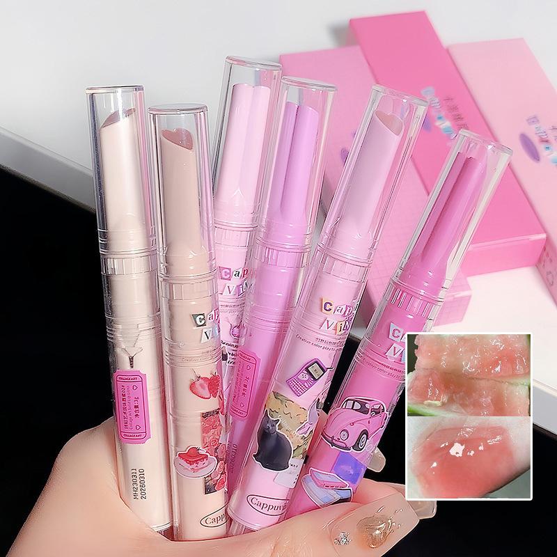 Love Solid Lip Gloss Watery Mirror Pouty Lips Moisturizing Affordable Lipstick