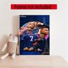Mbappe 5D Diy Diamond Painting Round Diamond Diy Frameless Holiday Artwork Suitable For Home Office Wall Decoration