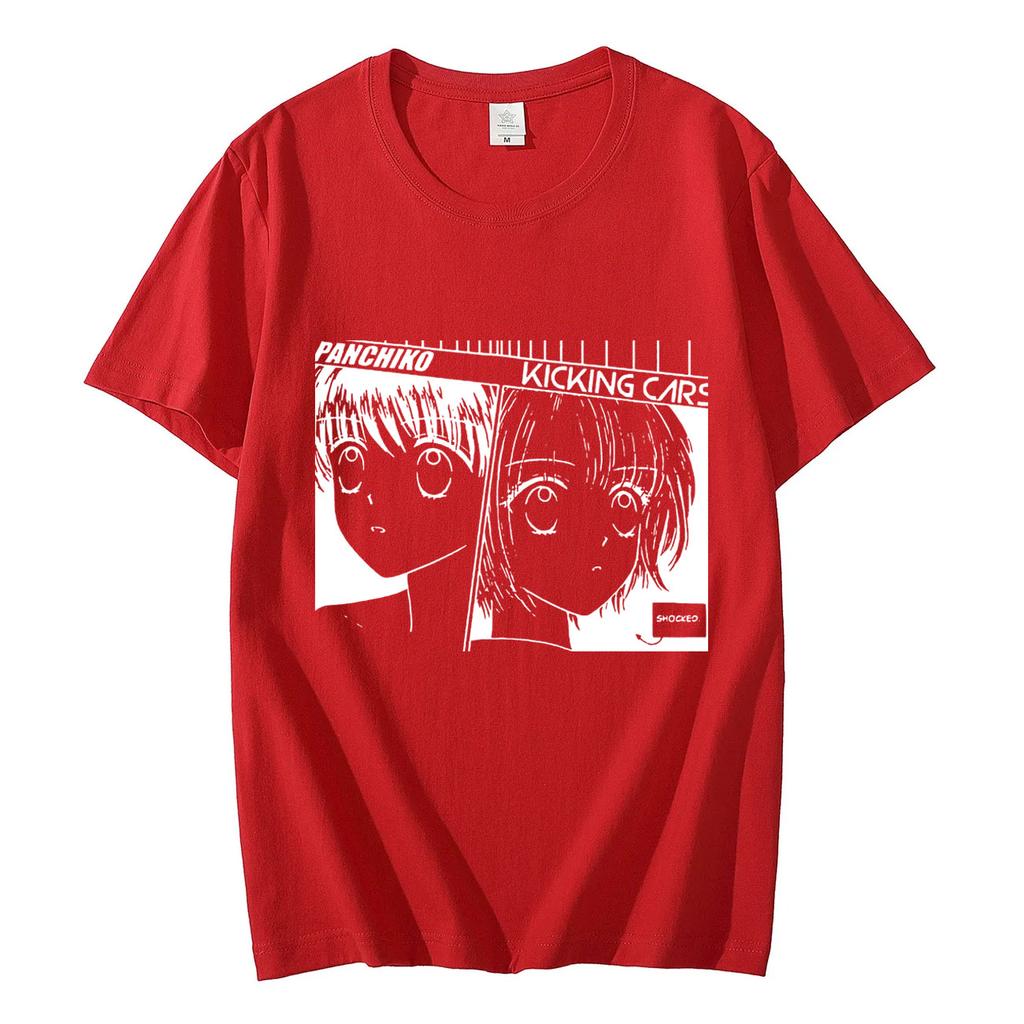 Rock Band Panchiko Album Grafica Magliette Unisex Tendenza Moda Vintage Manica Corta Maglietta Casual Comfort Magliette in Puro Cotone