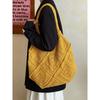 New Handmade Hollow Knitted Bag Women's Large-capacity Seaside Vacation Shoulder Bag Casual Versatile Commuter Tote Bag