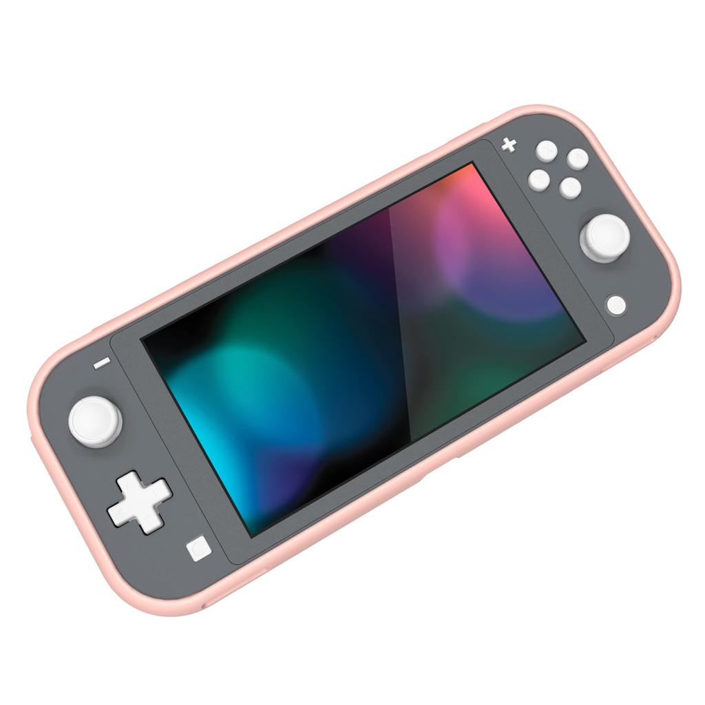 Custom Protective Case Compatible with PlayVital Switch Case Cover Compatible with Switch Cute Cat (soft) Lite, (soft) Lite, [Pink VV]