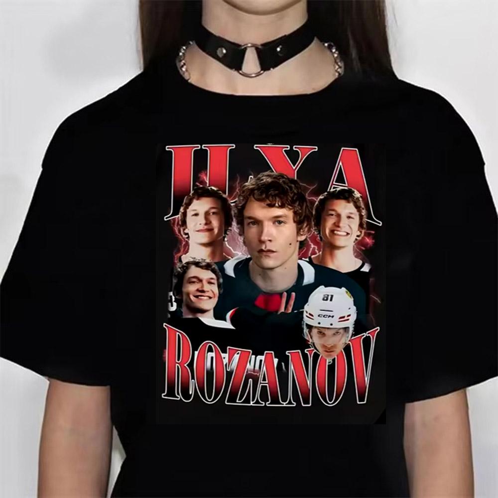 Connor Storrie Ilya Rozanov T-Shirts Damen Herren Hirt Erhitzte Rivalität TV-Serie Hockey Romantik T-Shirt Tops Tees
