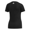 adidas Sports Lifestyle Casual Breathable Short Sleeve T-Shirt Women Tops Black DY8607