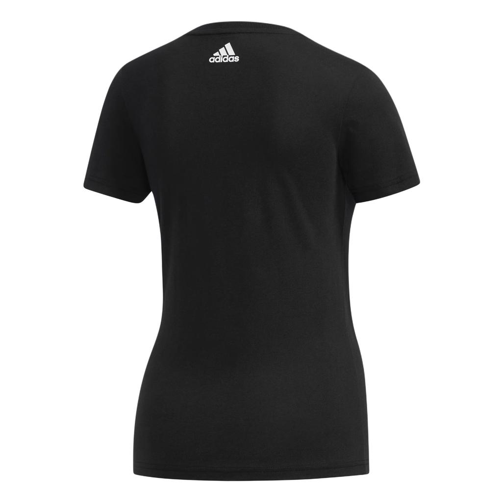 adidas Sports Lifestyle Casual Breathable Short Sleeve T-Shirt Women Tops Black DY8607