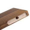 Brown Paulownia Wall Mounted Shelves Rustic Wood Storage Rack Display Rack Floating Shelf  Bedroom