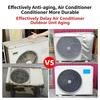 600D Waterproof AC Outdoor Unit Cover Sunproof Dustproof Windproof Snow Resistant Mini Split Protective Cover for Running Use