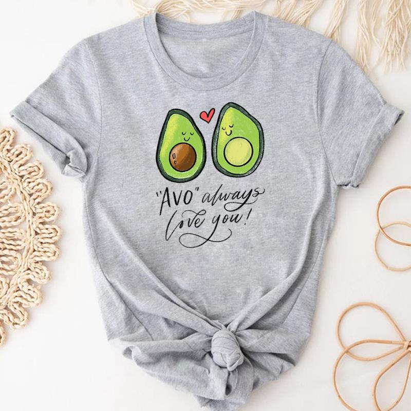 Watercolor Style Tee Top Fashion T Shirt 90s Sweet Trend Clothing Casual Short Sleeve Women Print Lady Female Graphic T-shirt