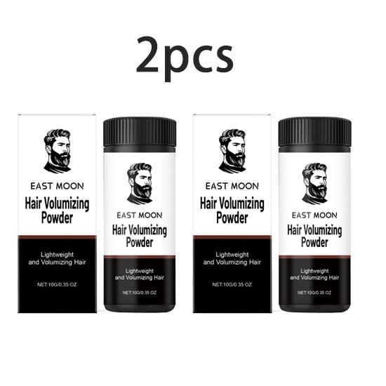 East Moon men's hairstyle fluffy powder, natural plump contours, portable and easy to use, daily styling care, refreshing and non-stick 10g