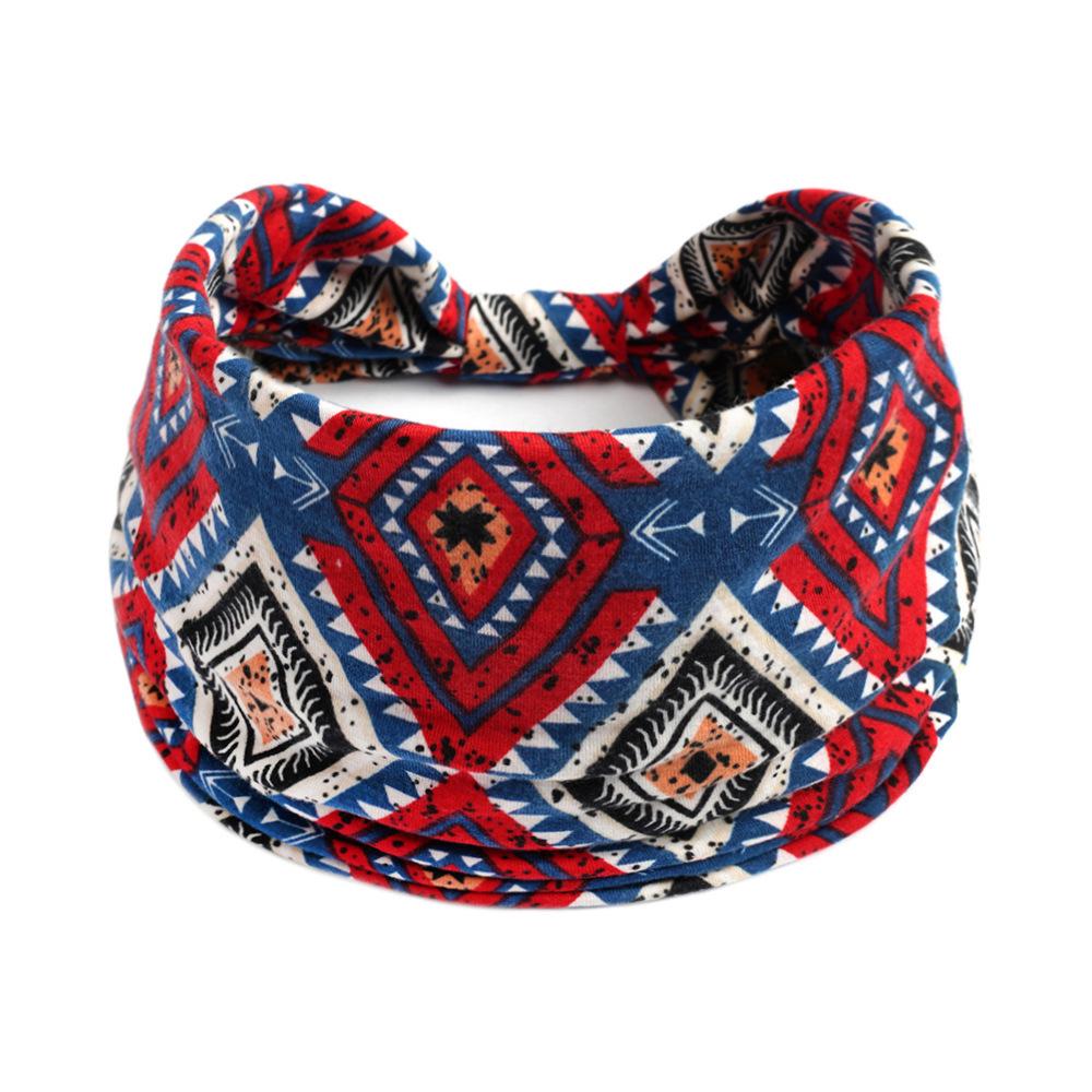 Women's Wide Retro-Style Elastic Sports Headband - Yoga & Hair Accessory