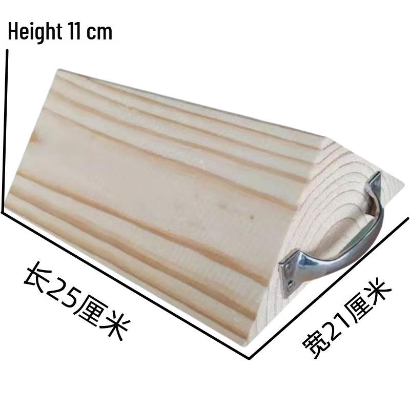 Solid Hardwood Car Wheel Chock