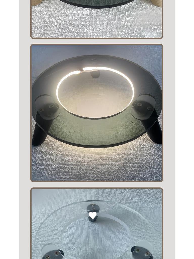 Harman Kardon Glazed Crystal Wood Anti-Slip Desktop Speaker Stand - Free Shipping & Ideal for Home Use