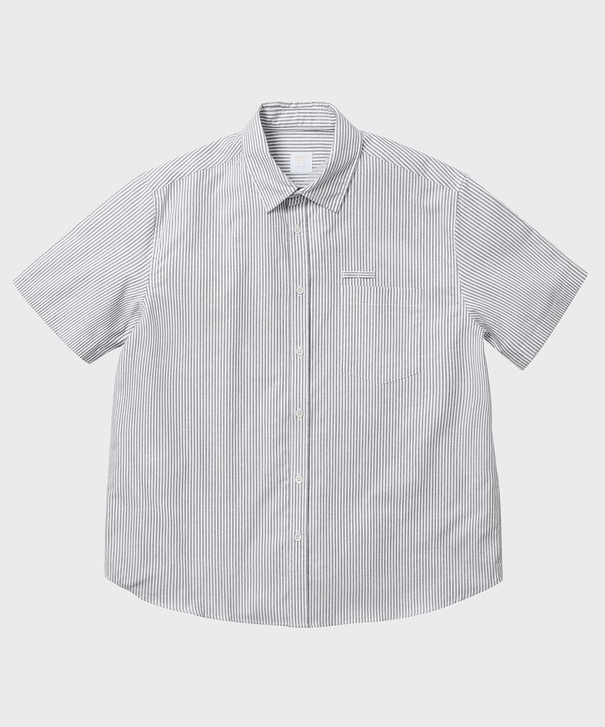 TY [Tie Set] All Day Stripe Half Shirt - Crop/Regular, 4 Colors (Type A)