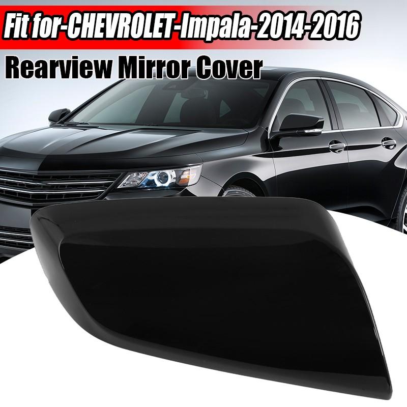 Gloss Black Passenger Right Side Mirror Cover Cap For Chevrolet Impala 2014-2020