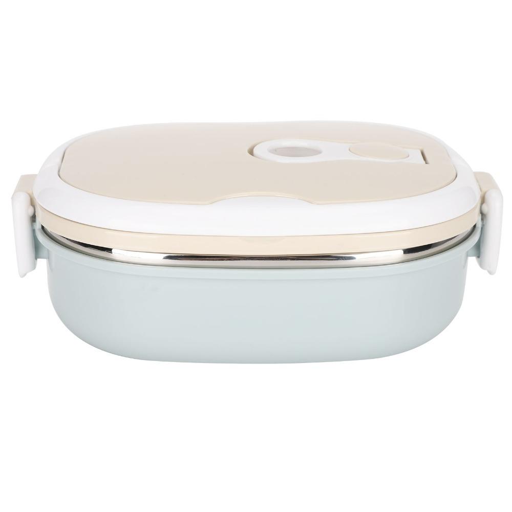 1 Tier/2 Tier/3 Tier Stackable Bento Box Round Shape Insulated Lunch Container For Picnic 1 Layer