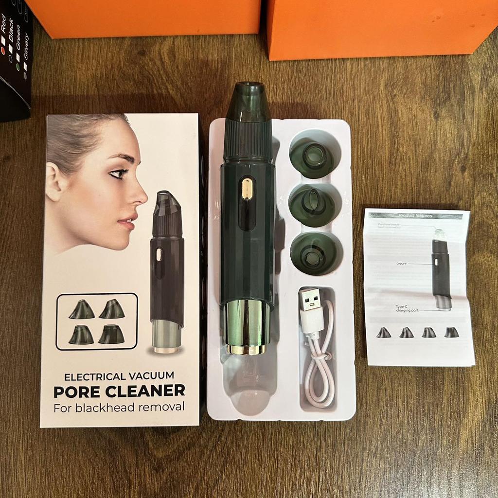 Electric Micro-bubble Blackhead Remover and Visual Pore Cleaner for Acne and Facial Cleaning