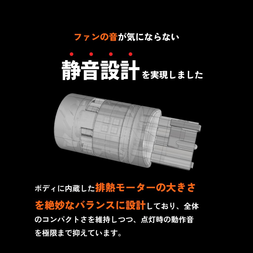 HID-YA S25 LED Turn Signal Bulb with Different Pin Angles, 150°, Anti-Hifla, Resistance, Canceller,