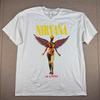 Nirvana Shirt Mens XL White In Utero Album Rock Band Graphic Angel Tee Unisex T-Shirt