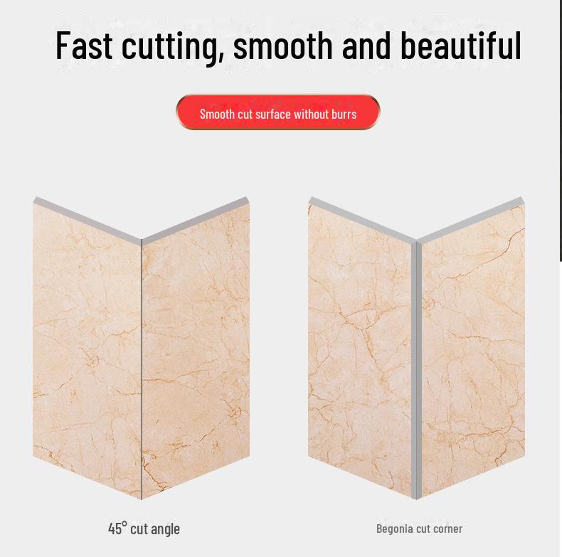 Kompakt 45° Açı Taşlama Makinesi Fayans Kesici