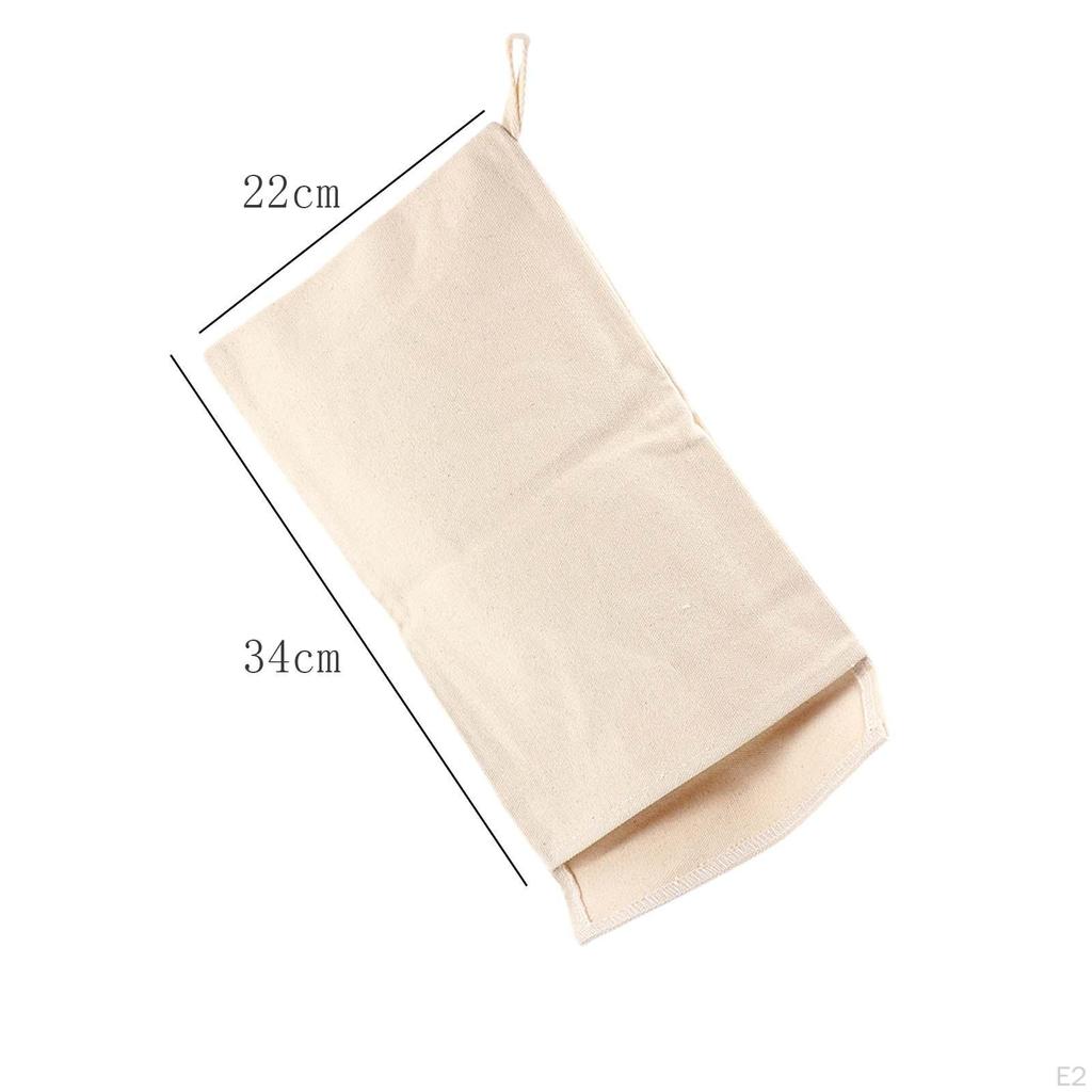 3 Stück Canvas Eisbeutel Lewis Bags Bar DIY Jutebeutel Geschenk Wiederverwendbar Crushed