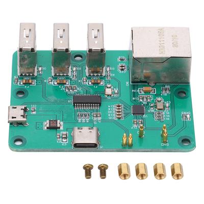 Scheda di Espansione HUB Accessori USB a Ethernet Integrati per Raspberry Pi Zero Rete