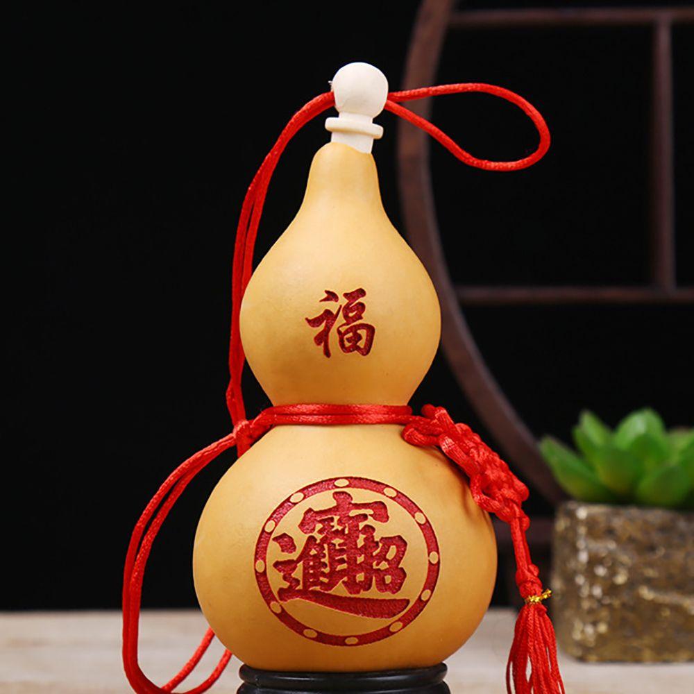 Shui with Tassel Bring Wealth and Luck Hanging Ornament Housewarming Gift Gourd Crafts Home Decor