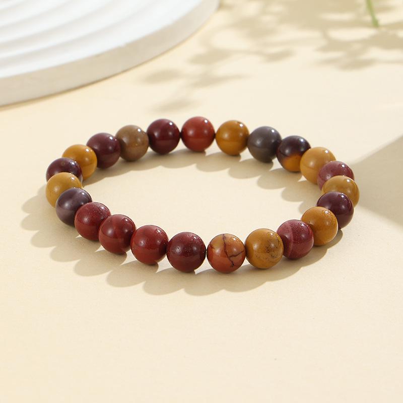 8mm Natural Stone Bracelet: Amethyst, Tiger's Eye, and Agate Jewelry