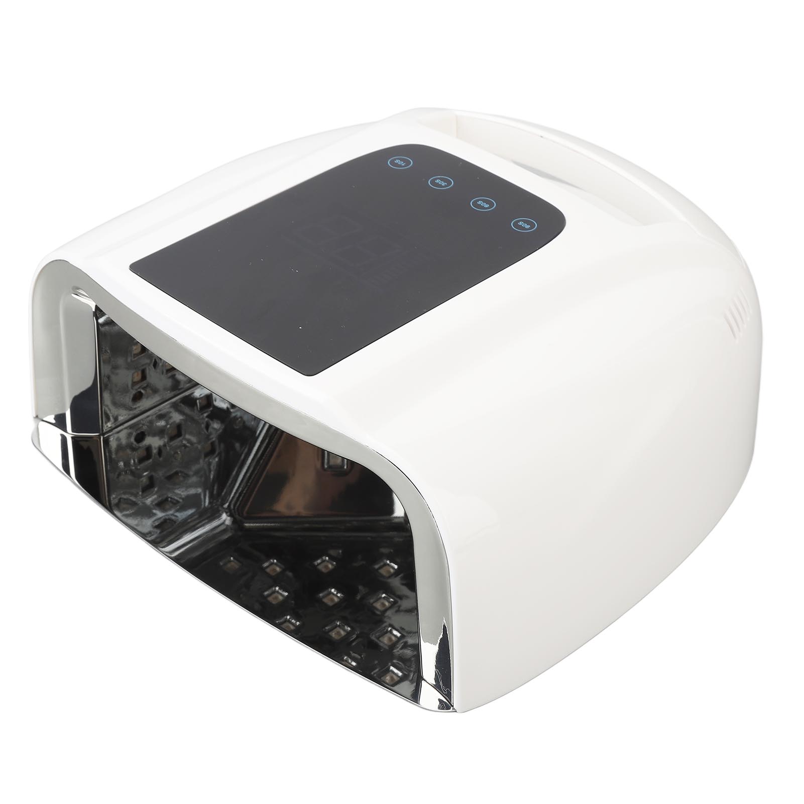 

Светодиодная УФ-лампа для ногтей 96 Вт, быстросохнущая, перезаряжаемая, автоматический датчик, 42 чипа для гель-лака EU Plug