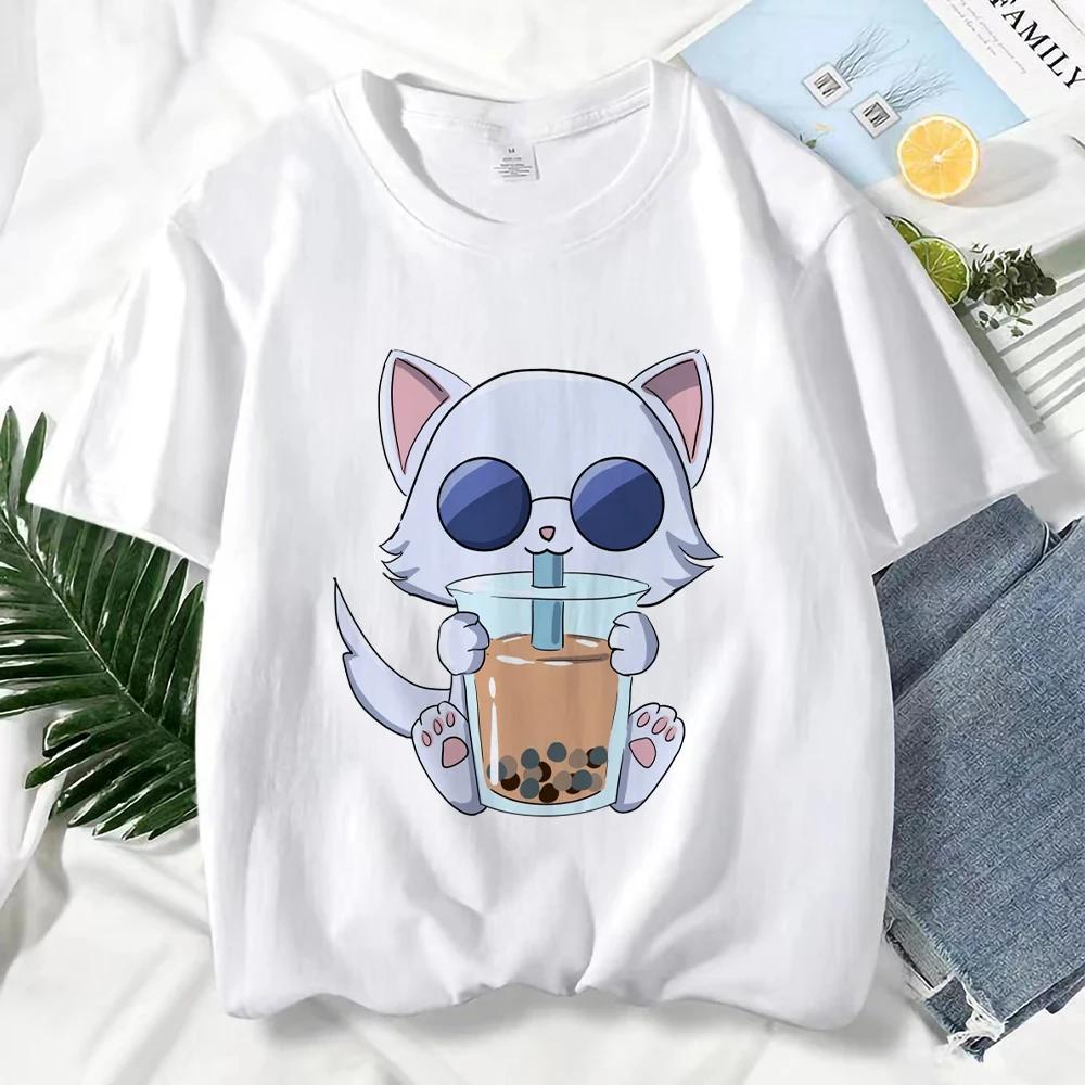 Gojo Satoru Print Graphic T Shirts Unisex Harajuku Fashion Casual Short Sleeve Tee Japanese Anime Jujutsu Kaisen Woman T-Shirt