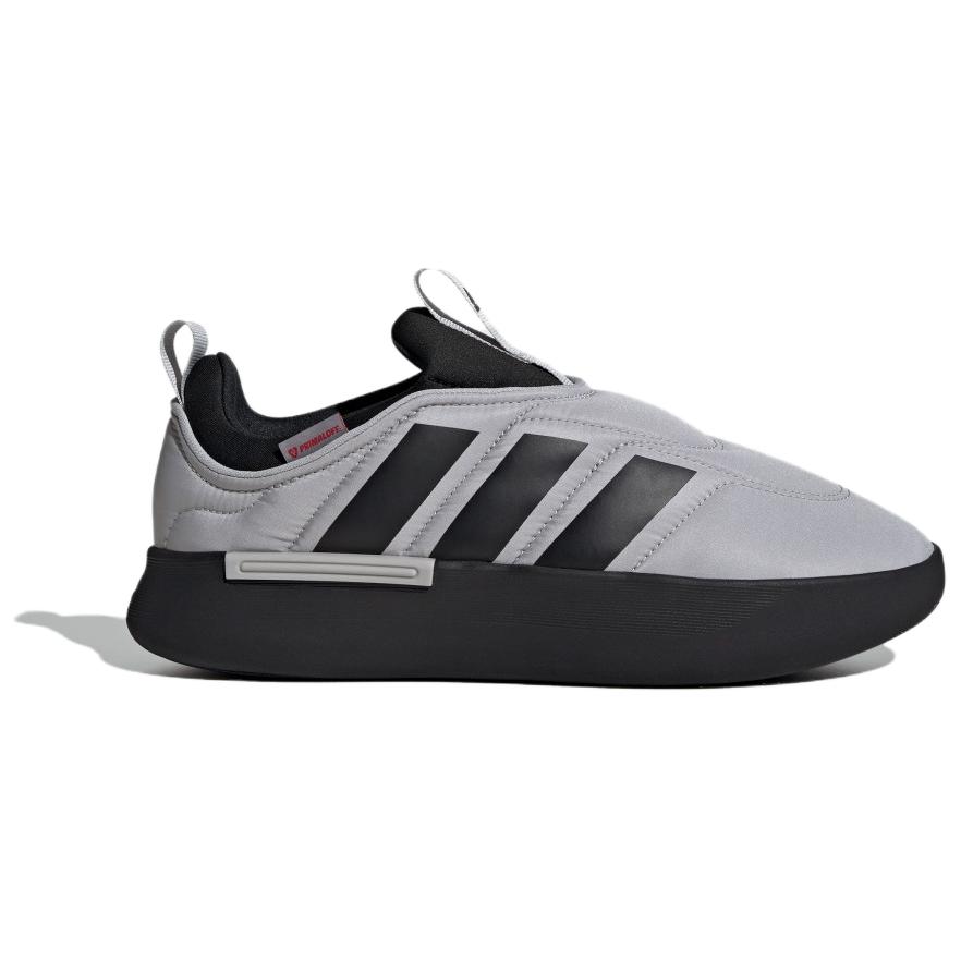 Adidas Adipuff Slip Resistant Abrasion Resistant Low top Casual Shoes Unisex Gray Black JP7706