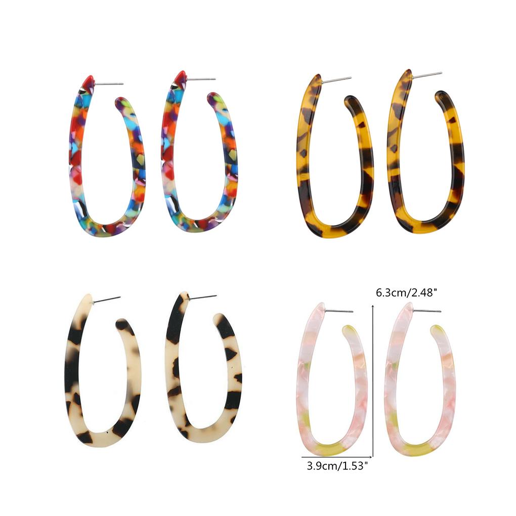 Hängeohrringe Glatte Creolen Beliebte Accessoires Geometrische Ohrringe Jubiläumsgeschenk Damen Dekorationen Ohrhaken Hochzeitsfeier