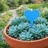 100PCS Waterproof Plant Growth Label Heart Shaped Nursery Markers  Garden Flower Pots
