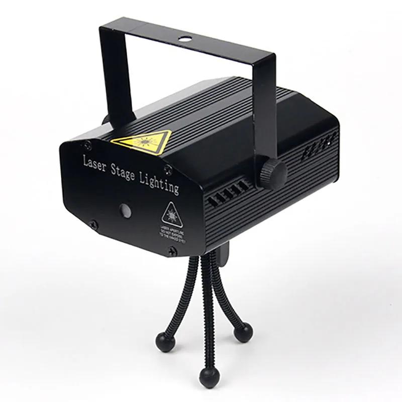LED Stage DJ Laser Disco Light Projector Sound Activated Remote Control Flash Party Christmas Lighting