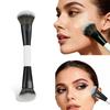 Doppelseitiger Foundation-Gesichtspinsel Doppelseitiger Puder-Rouge-Kontur-Und-Lidschatten-Concealer Make-up-Pinsel