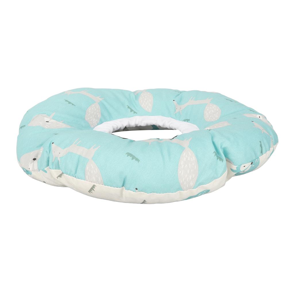 Ear Piercing Pillow Cartoon Animal Pattern Inflammation Pressure Sore Relief Ear Guard Pillow 12.6 Inch