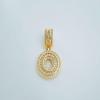 European Rock Candy Necklace: 26-Letter Pendant, Hip Hop Fashion Jewelry Accessories