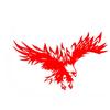 LYKX Personality Animal Eagle Car-Styling Car Hood Door Vinyl Decal  and Decals Hood Sticker Universal
