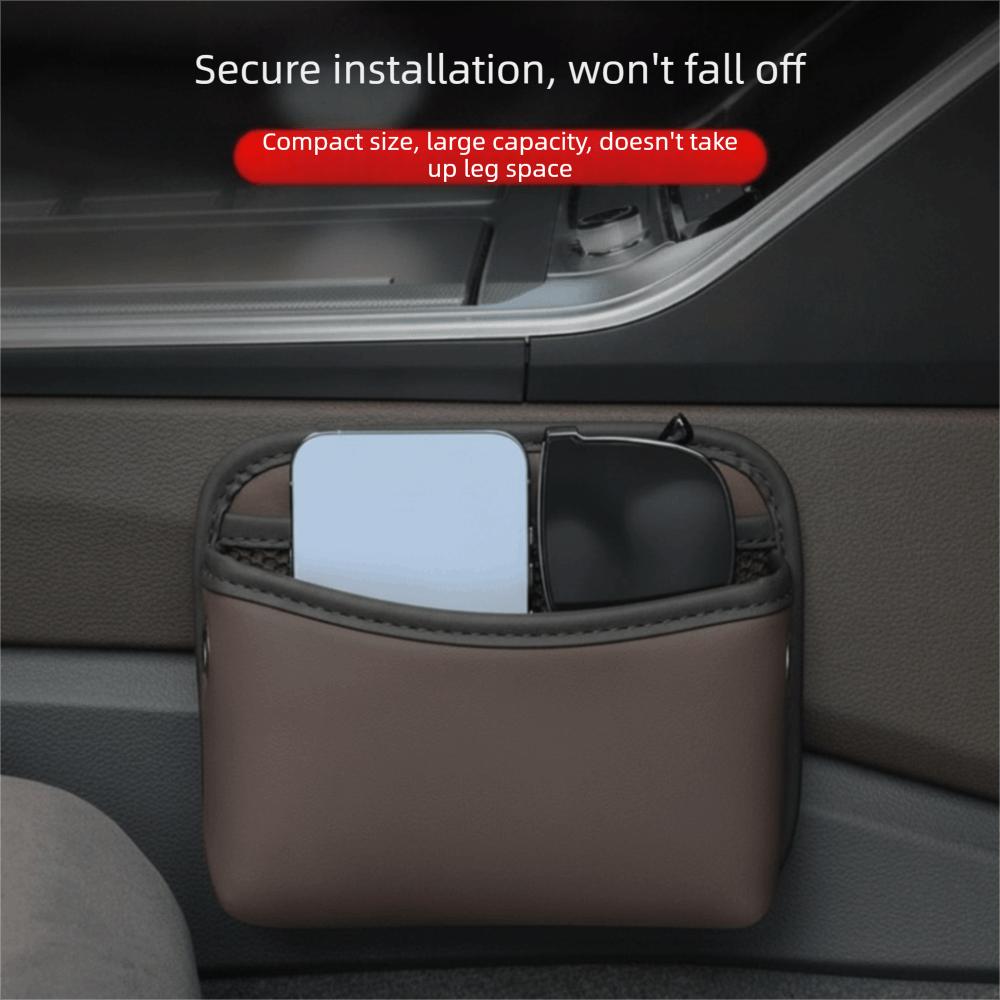 Self Adhesive Car Organizer Pocket Bag Versatile Car Organizer Pocket Car Storage Box Universal