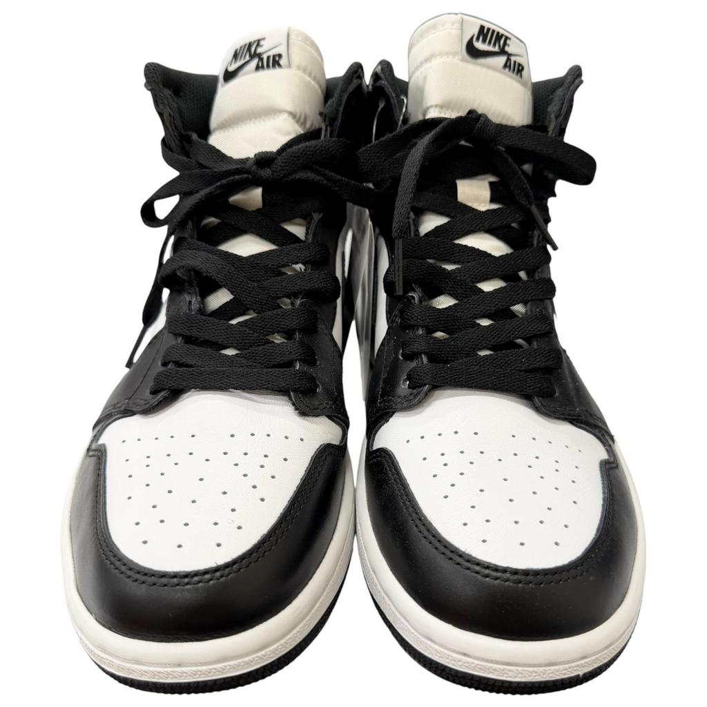 Pristine NIKE High Cut Sneakers AIR JORDAN 1 RETRO HIGH OG Black Used