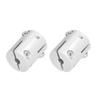 2Pcs Shaft Couplers Aluminum Alloy High Load 6mm To 6mm Bore Couplings Metal Parts