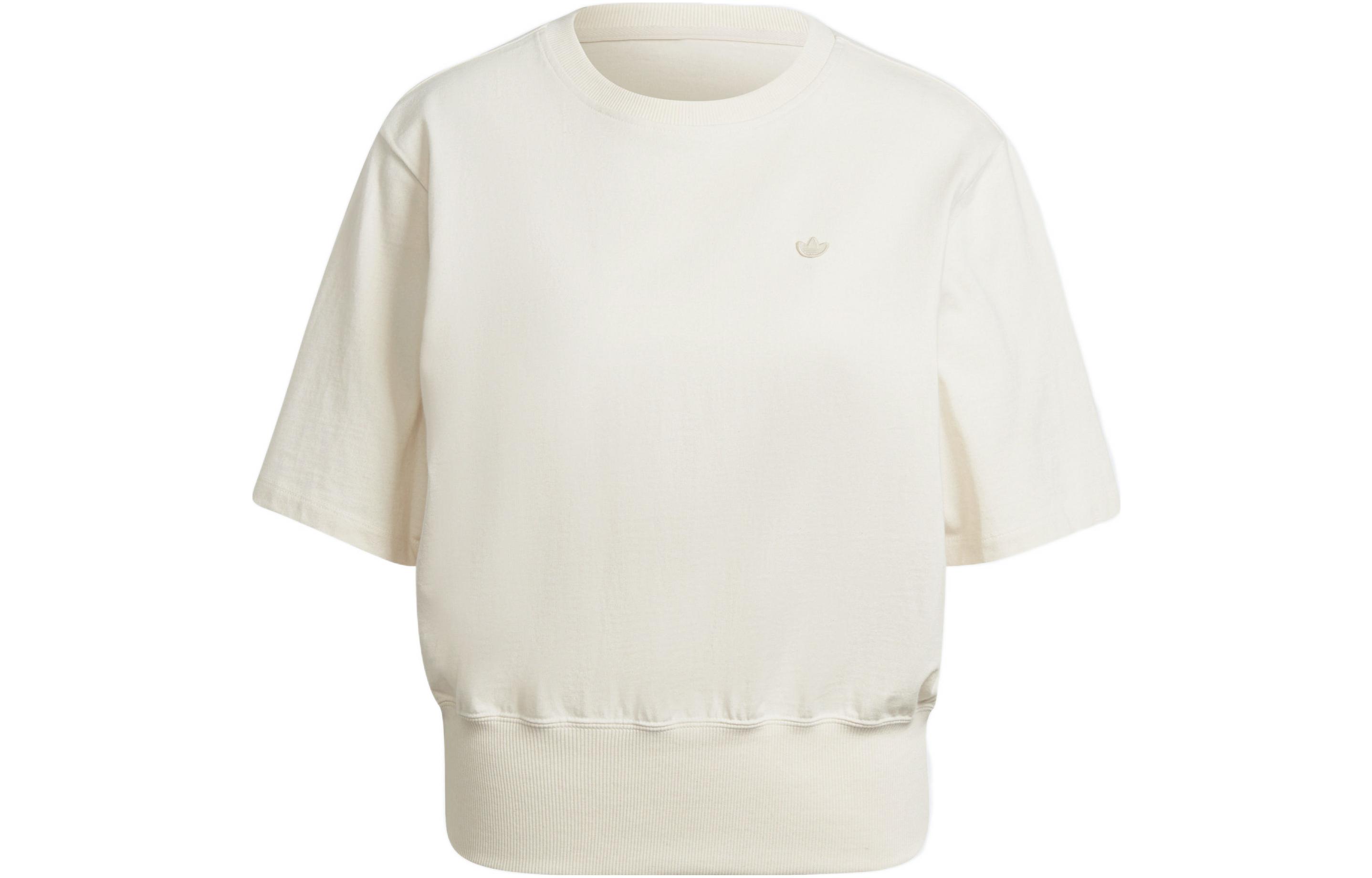 Adidas Originals T Shirt Women s Ecru HE0373 32