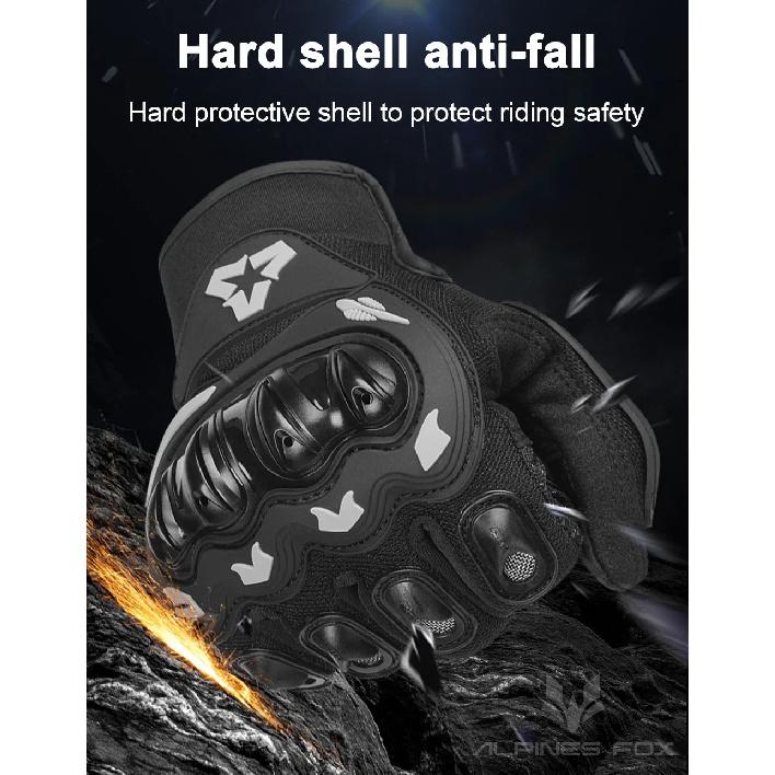 Summer New Men Motorcycle Gloves Hard Knuckle Touch Screen Motorbike Motocross Moto Biker Gloves Motorcycle Accessories M-XXL