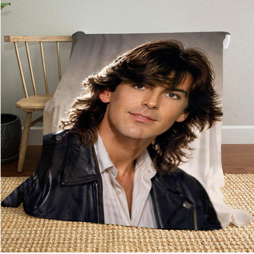 Thomas Anders Plüschdecke Weich Bequem Ganzjahresdecke Sofa Büro Nickerchen Decke Outdoor Reise Überwurf Perfektes Geschenk