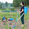 Stainless Steel Manual Corn Fertilizer Applicator for Soil Topdressing and Sidedressing