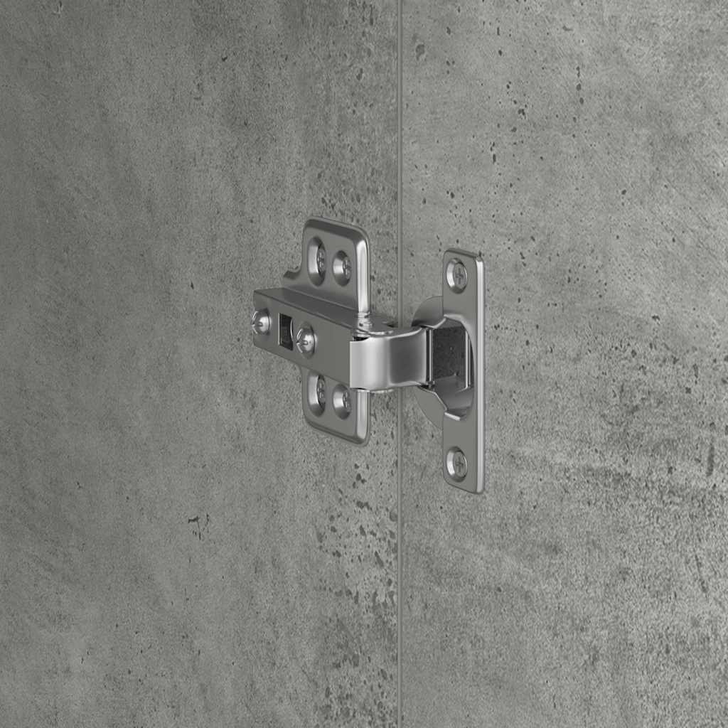 Highboard Concrete Gray 35 x 39 x 168 cm