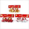 4.5Cm Christmas Decoration Bell Christmas Decoration Plastic Plated Bell Christmas Tree Pendant Accessories Christmas Party Gift
