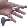 Diwa Foldable All-Metal Spinning Reel Handle - Durable, Metal-Plated Fishing Reel Accessory