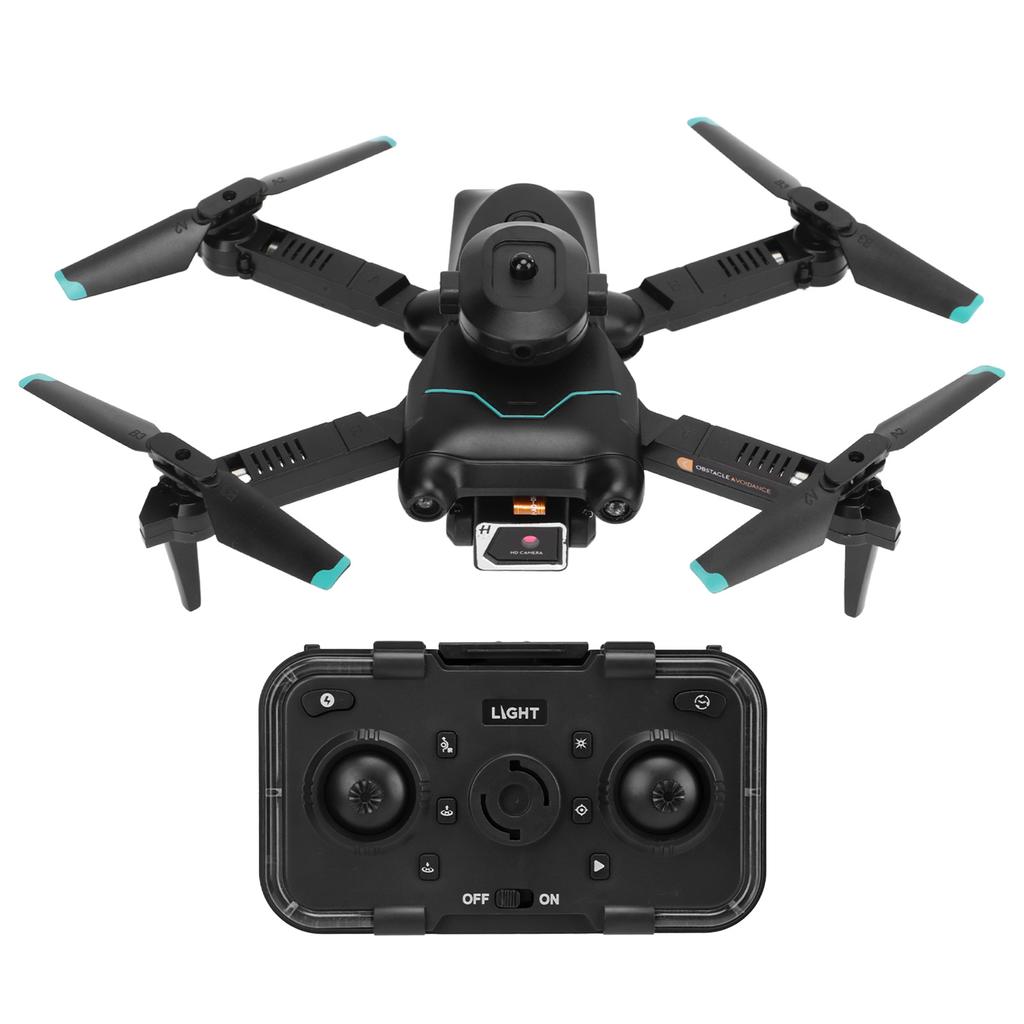 Mini Drone Optical Flow Locating Obstacle Avoidance with 4K HD Camera Quadcopter Helicopter For